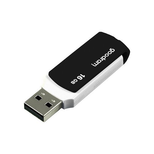 eng pm Goodram pendrive 16 GB USB 2 0 20 MB s rd 5 MB s wr flash drive black and white UCO2 0160KWR11 68655 4