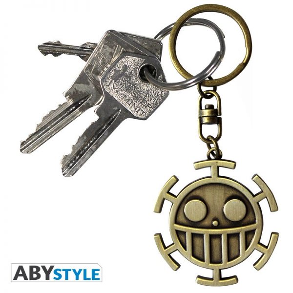 one piece keychain 3d trafalgar law x2 1