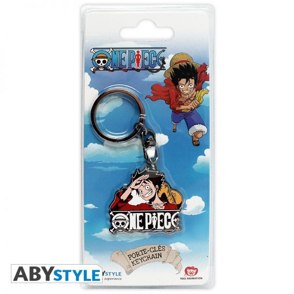 one piece keychain luffy new world x4 2
