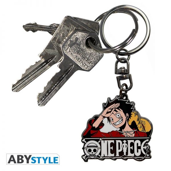 one piece keychain luffy new world x4 3