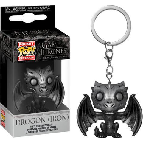 56792 game thrones drogon iron keych