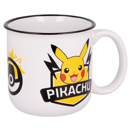 ceramic breakfast mug 400 ml pokemon pikachu in gift box