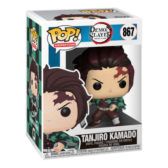 funko action toy figures funko pop vinyl demon slayer tanjiro kamado 867 889698490108 33358281998525