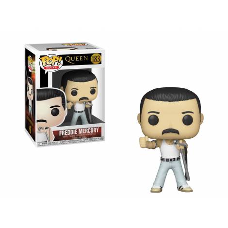funko pop rocks queen freddie mercury radio gaga 183 vinyl figure
