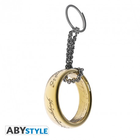 lord of the rings keychain 3d ring x2 2