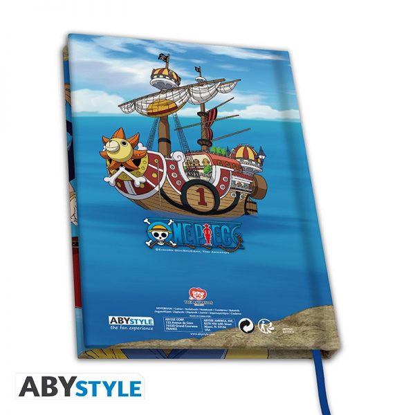one piece a5 notebook straw hat crew