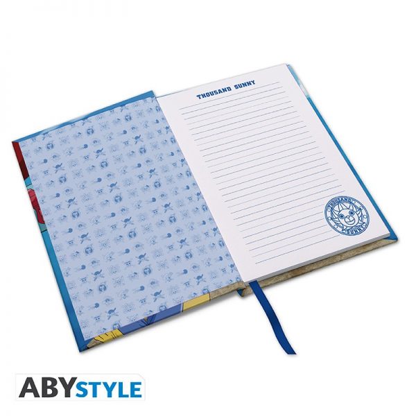 one piece a5 notebook straw hat crew 6