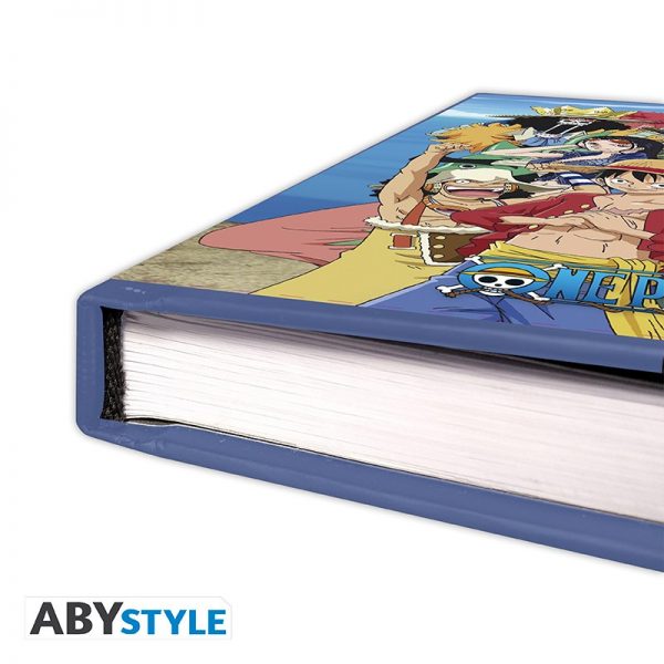 one piece a5 notebook straw hat crew x4