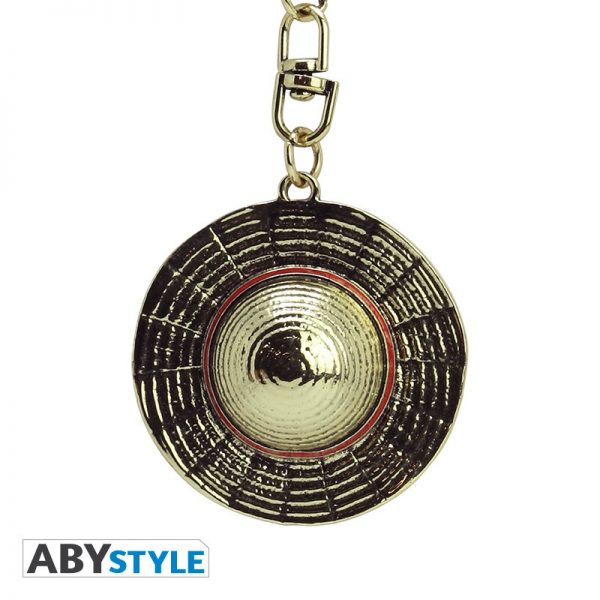 one piece keychain 3d luffy s hat x2 1