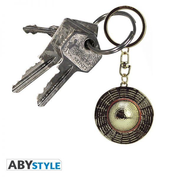 one piece keychain 3d luffy s hat x2 2