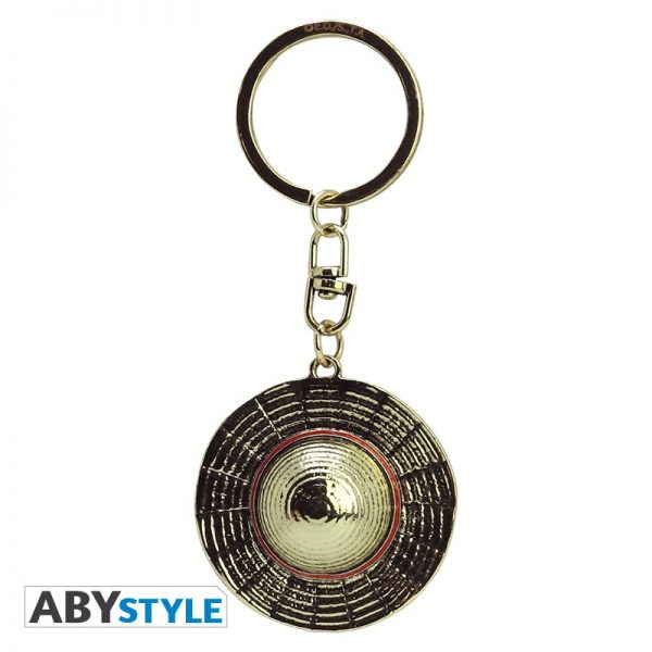 one piece keychain 3d luffy s hat x2 3