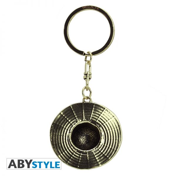 one piece keychain 3d luffy s hat x2 4