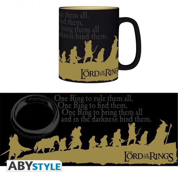lord of the rings mug 460 ml group with box x2 4