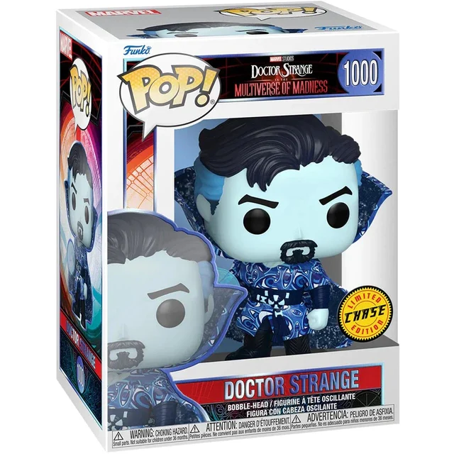 Funko Pop Marvel Studios Doctor Strange and The Multiverse of Madness Doctor Strange Chase Exclusive Figure 1000