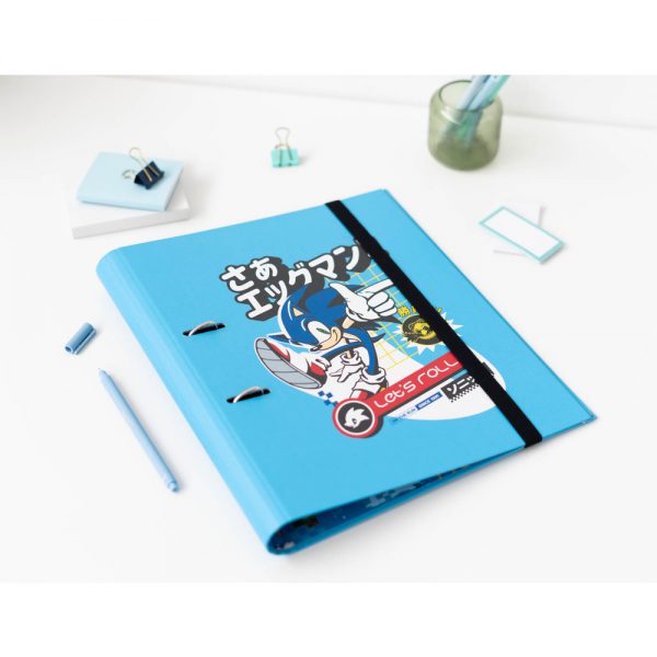 carpeta 2 anillas premium sonic 5