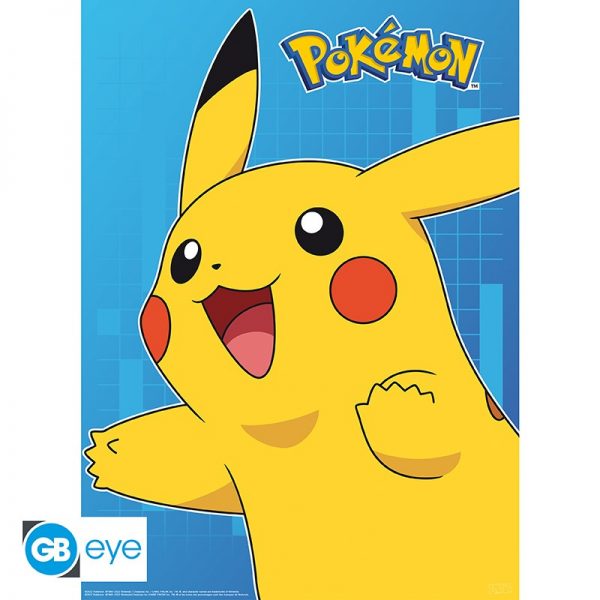 pokemon set 2 chibi posters colourful characters 52x38 x4 1