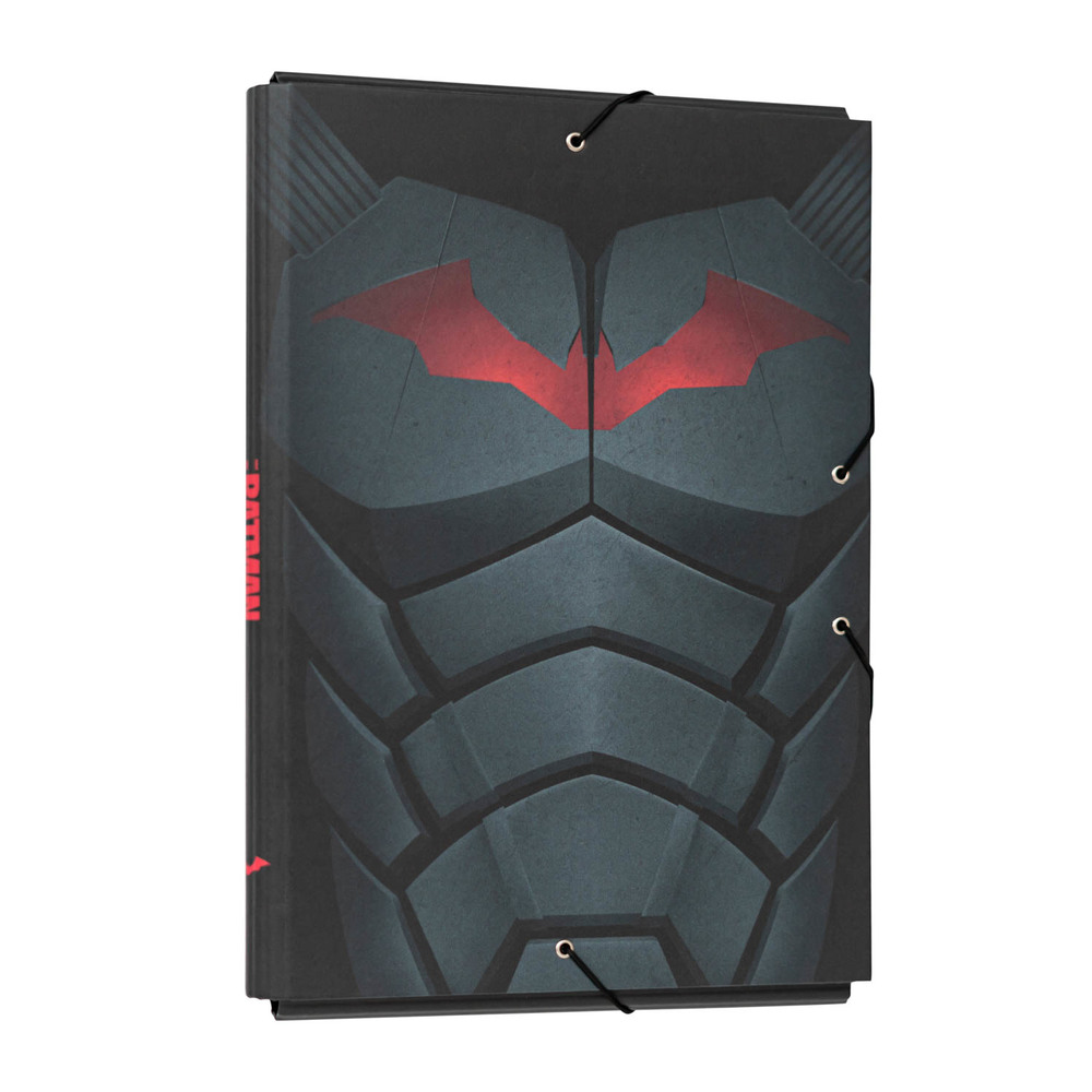 carpeta solapas premium dc comic batman armor