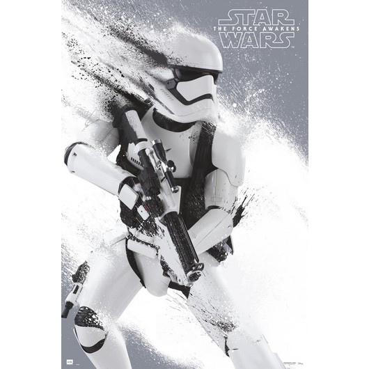poster star wars episodio vii stormtrooper