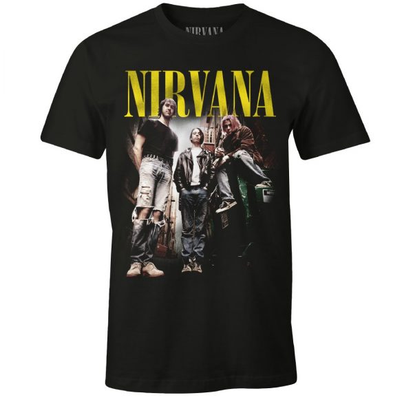 nirvana t shirt nirvana band