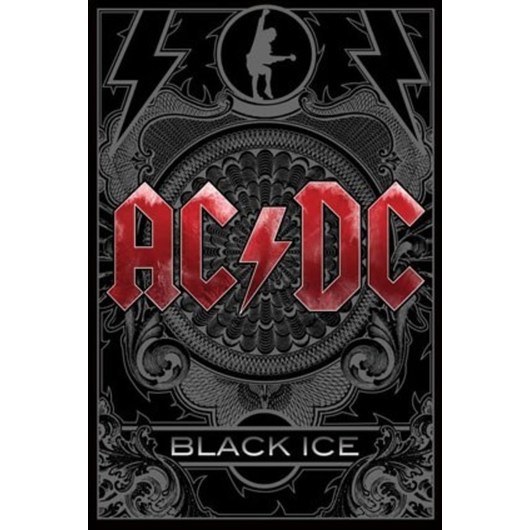 poster ac dc black ice
