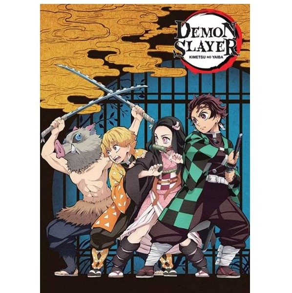 83190 demon slayer group poster 3665361074571