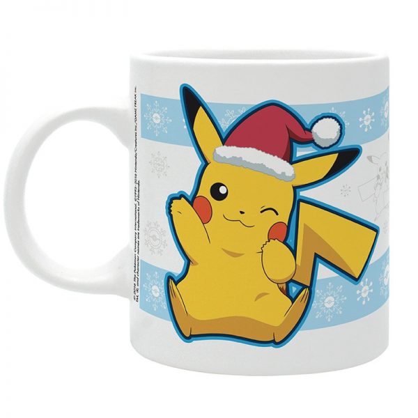 pokemon mug 320 ml pikachu santa christmas subli box x2 1