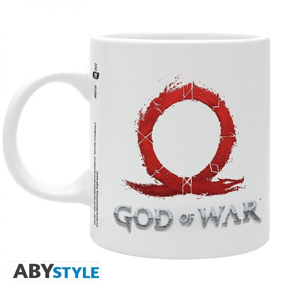 god of war mug 320 ml logo subli box x2 1