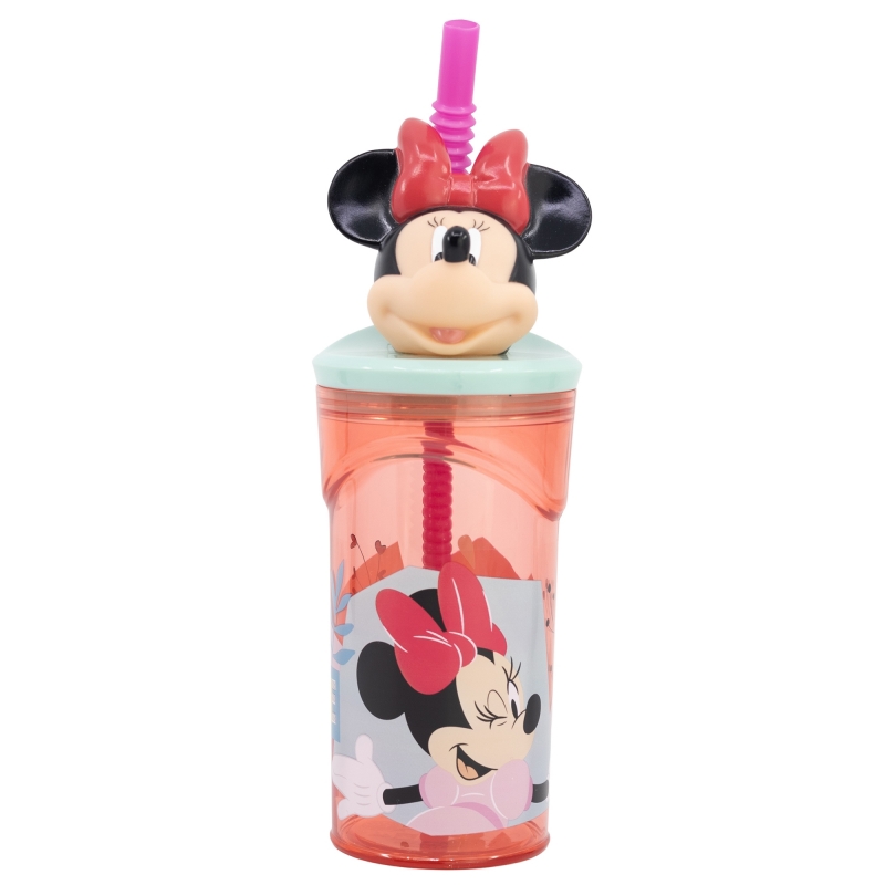 3d figurine tumbler 360 ml minnie mouse being more minnie