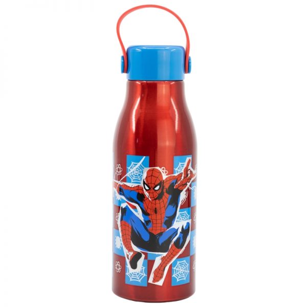 flexi handle aluminium bottle 760 ml spiderman arachnid grid 1