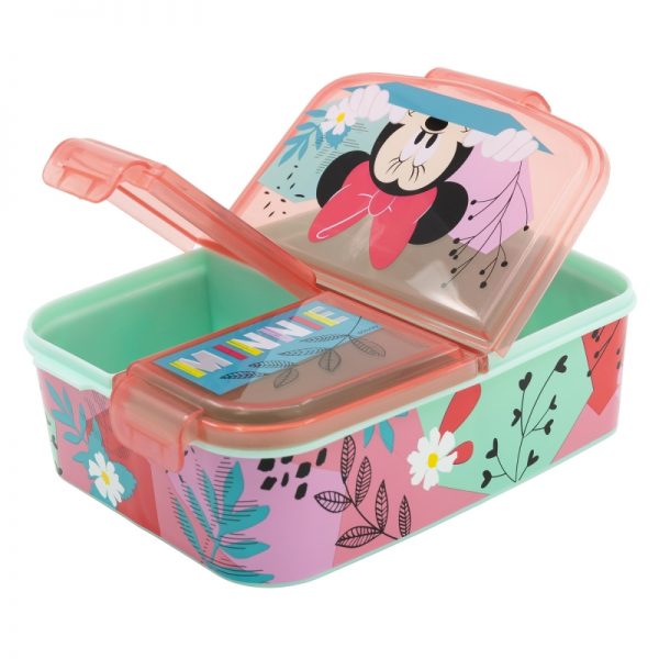 multi compartment sandwich box minnie mouse being more minnie 2