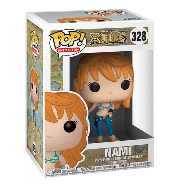328 figurine funko pop one piece nami box