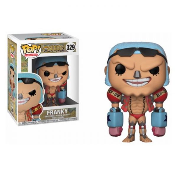 FRANKY FIGURINE ONE PIECE FUNKO POP ANIMATION 329 – 889698231930 – kingdom figurine.fr