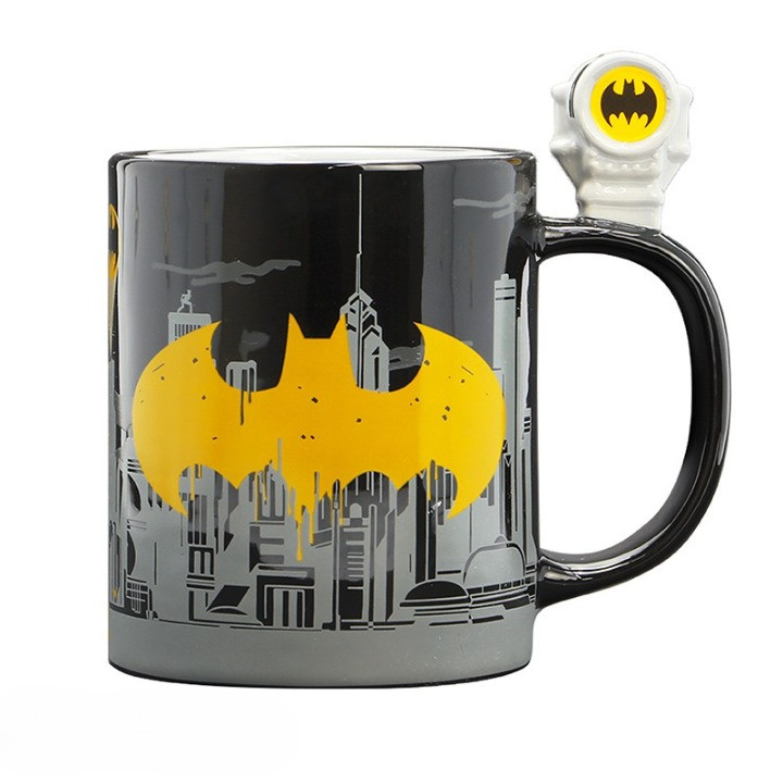 dc comics mug 3d handle bat signal batman x2 cleanup