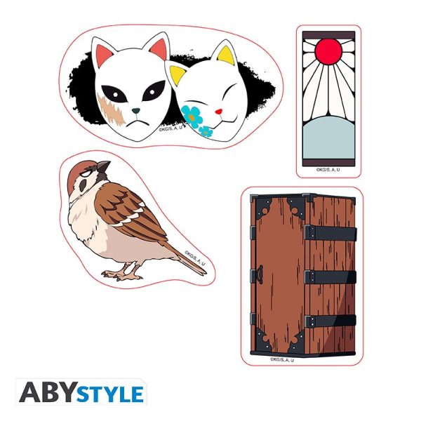 demon slayer pck tumbler with straw 470ml acryl stickers (6)