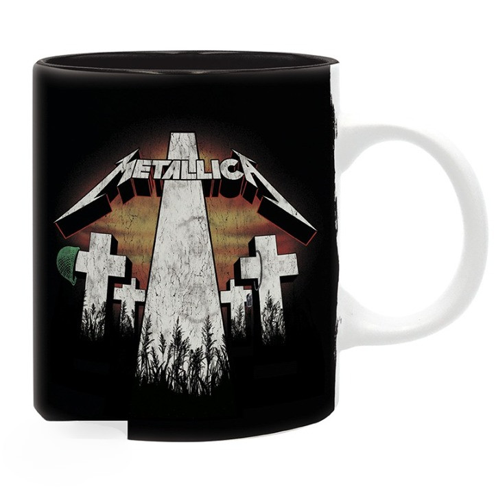 metallica mug 320 ml master of puppets subli with box x2 cleanup