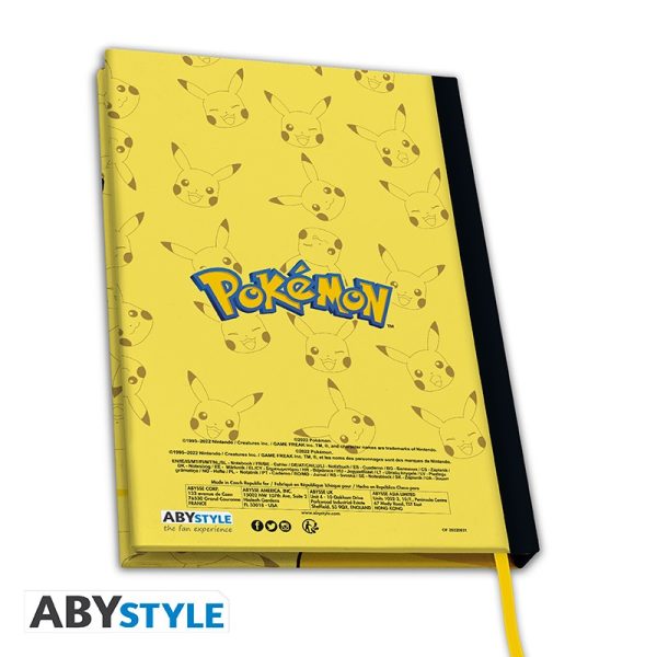 pokemon pck a5 notebook mug320ml postcards pikachu (2)