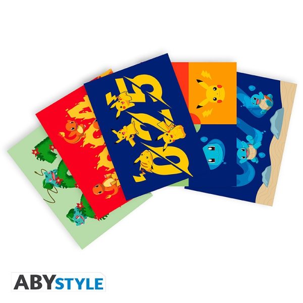 pokemon pck a5 notebook mug320ml postcards pikachu (6)