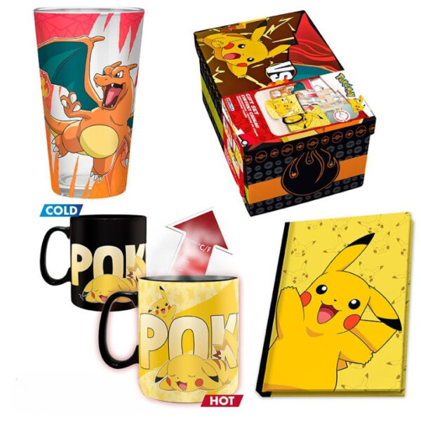 pokemon pck premium large glass mug hc notebook pikachu (1) cleanup