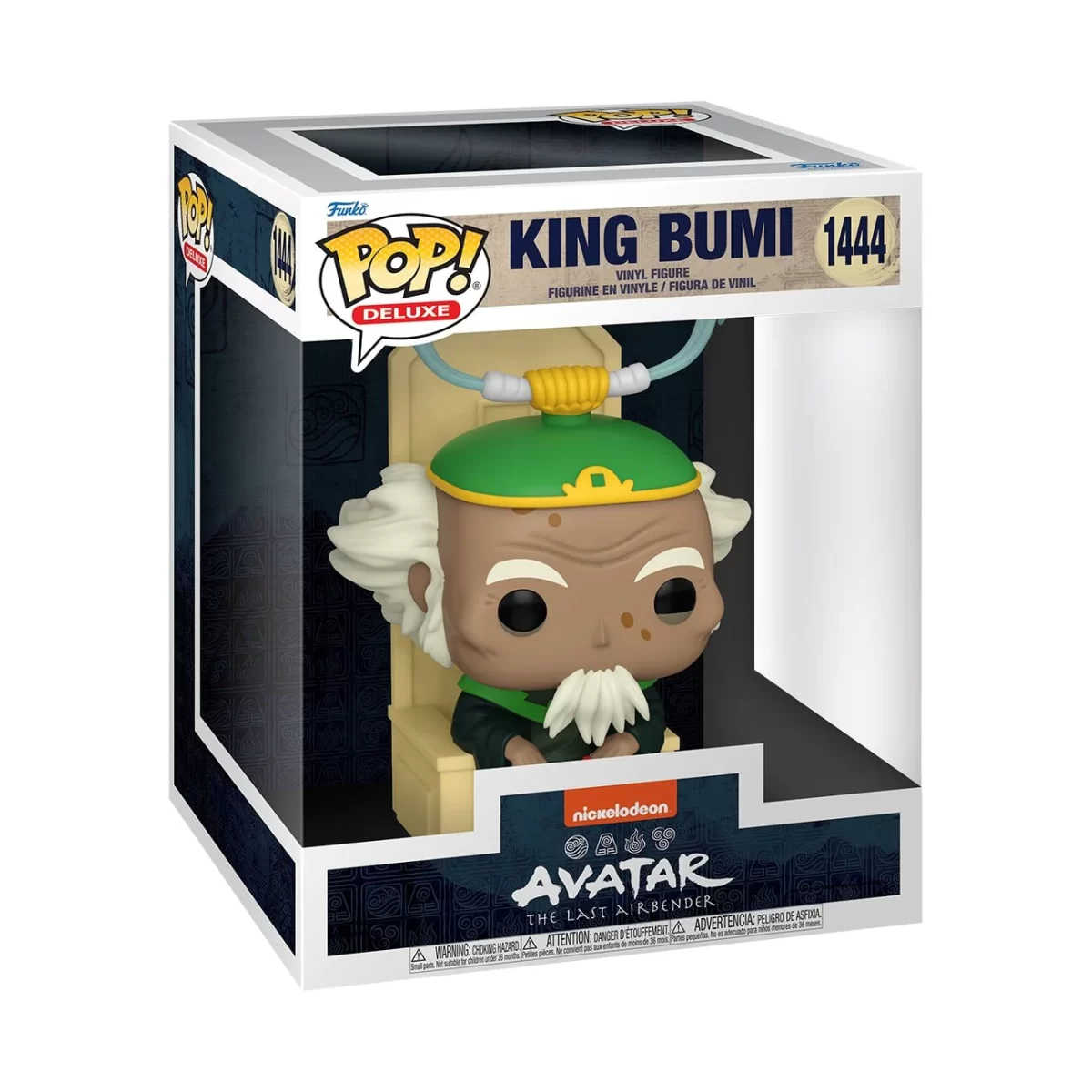 pop animation deluxe avatar the last airbender king bumi spastic pops 506547