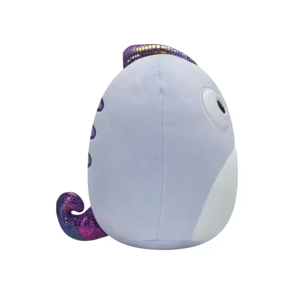 squishmallows 41cm coleen the purple chameleon plush toy