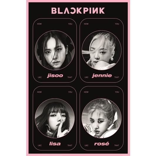 poster blackpink how you like that