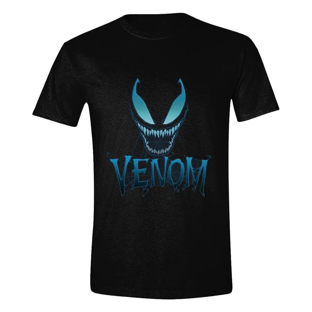 225885 marvel t shirt venom blue web face size s 0