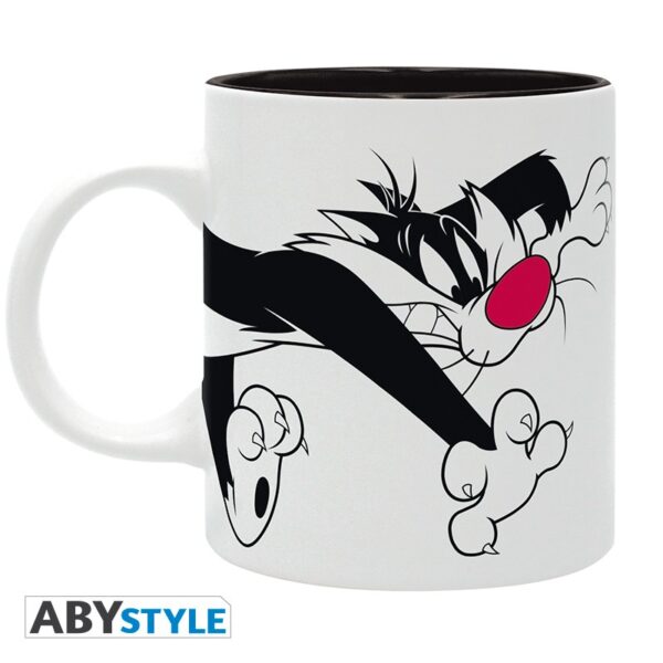 looney tunes mug 320 ml tweety sylvester subli with box x2 (1)