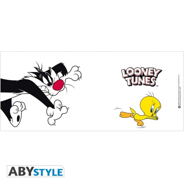 looney tunes mug 320 ml tweety sylvester subli with box x2 (2)