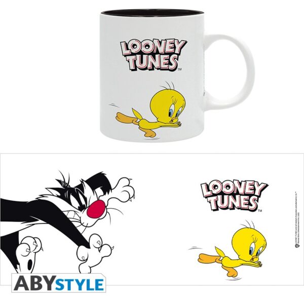 looney tunes mug 320 ml tweety sylvester subli with box x2 (4)