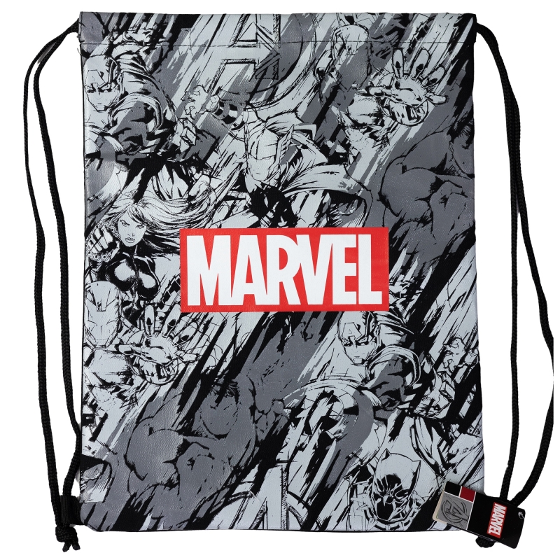 young adult insulated friendly drawstring bag marvel