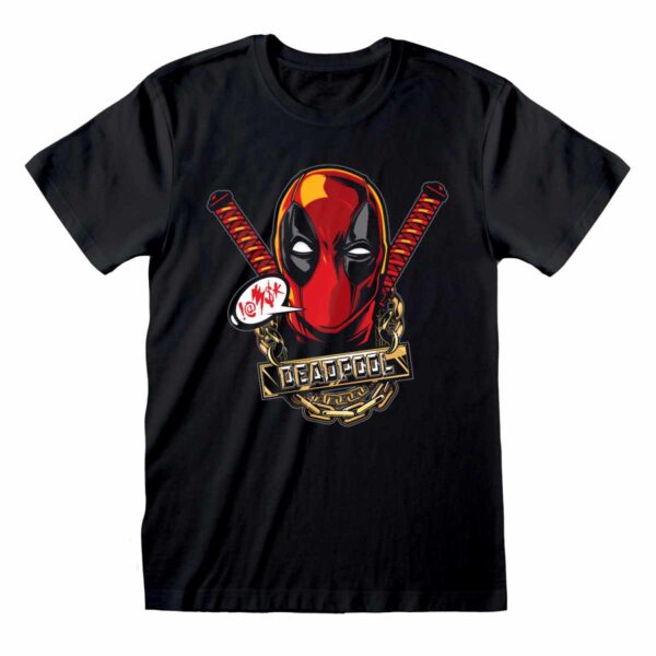 DPL06464TSB Deadpool Gangsta BlackUnisexTee
