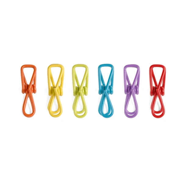 rainbow multi purpose clips kikkerland cad eauonline