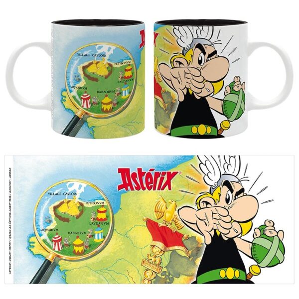 asterix mug 320ml map asterix x2