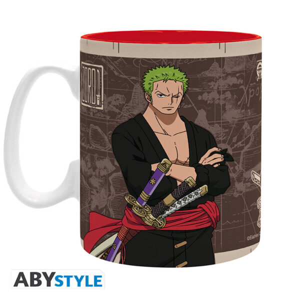 one piece mug 460 ml zoro wanted subli box x2 (1)
